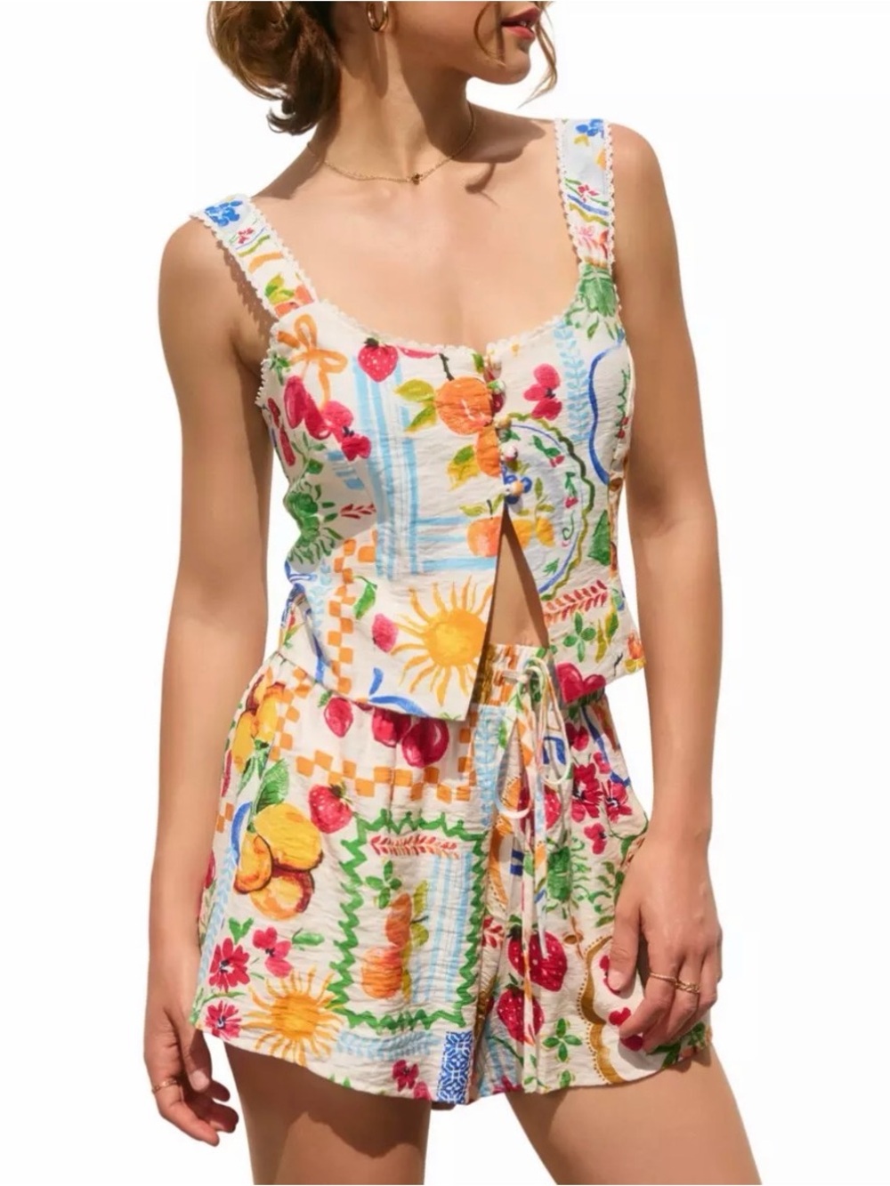 Dress Forum Sweetest Thing Two-Piece Tank and Shorts Set